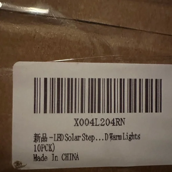 LED Solar Step Lights 10 Pack - Picture 1 of 5